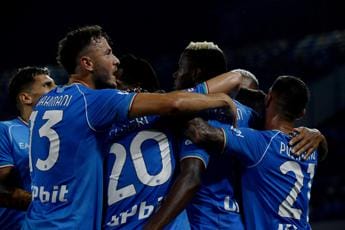 Galleria foto 'Napoli-Sassuolo 2-0, gol di Osimhen e Di Lorenzo' - foto 1