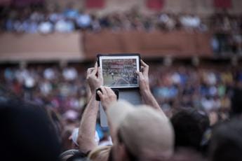 Galleria foto 'Palio di Siena 2023, la Contrada della Chiocciola vince la provaccia' - foto 1