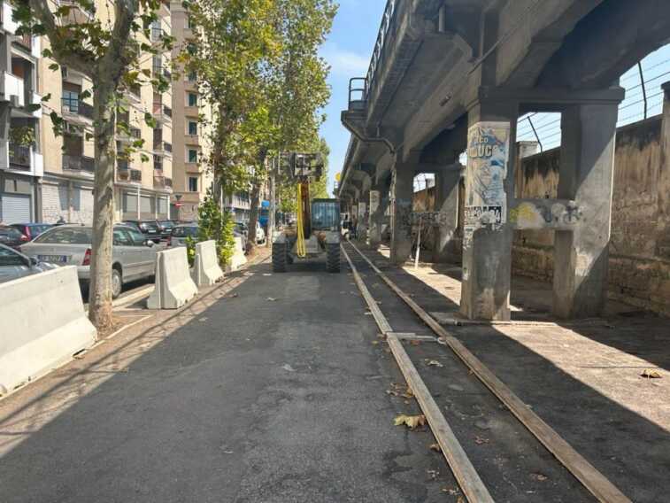 Bari, via ai lavori per l’installazione della recinzione in Corso Italia: intervento da 220mila euro