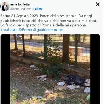 Galleria foto '“Roma fa schifo”, la denuncia di Anna Foglietta – Video' - foto 1