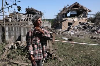 Galleria foto 'Ucraina, intercettato drone verso Mosca. Raid russi su Kherosn e Poltava: morti' - foto 1