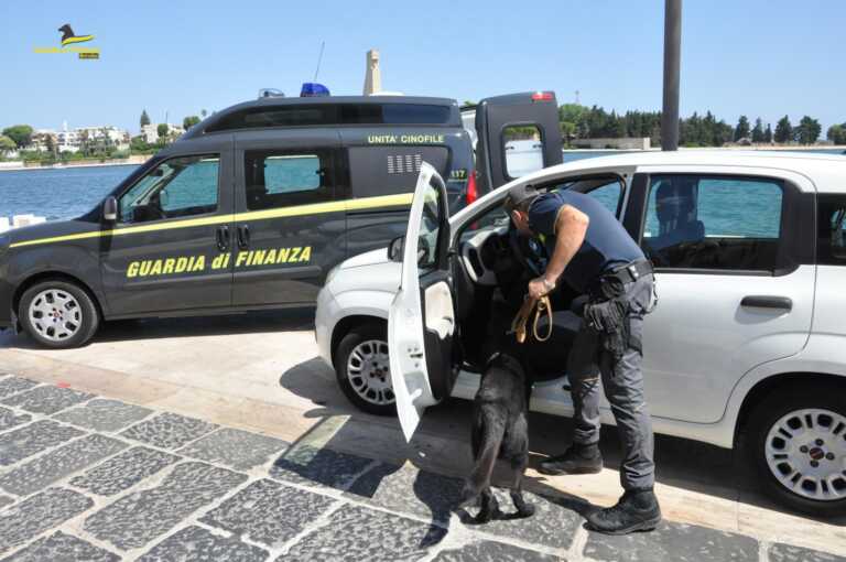 Droga nei luoghi della movida del Brindisino: 5 segnalati grazie al fiuto di Lux, Gin e Fabrik