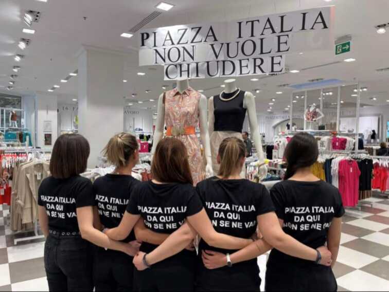 Vertenza Piazza Italia, il sindacato: «Bene la lettera di Emiliano a Ceetrus. È una vicenda di comunità»