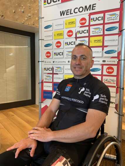 Galleria foto 'Il tarantino Leonardo Percoco a “Obiettivo Tricolore”, la staffetta paralimpica ideata da Alex Zanardi' - foto 1