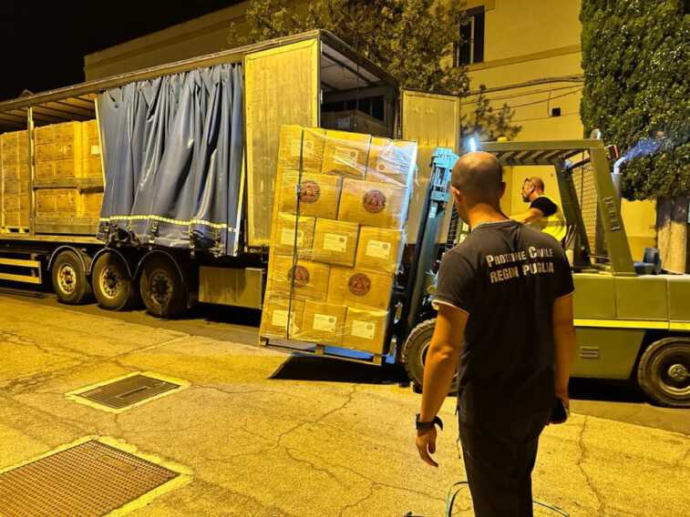 Inondazioni a Derna: partita da Brindisi la nave San Marco con un carico di aiuti per la popolazione libica