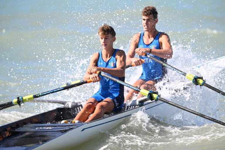 Canottaggio, Barion d’oro alla Coupe de la Jeunesse con l’equipaggio barese under 19
