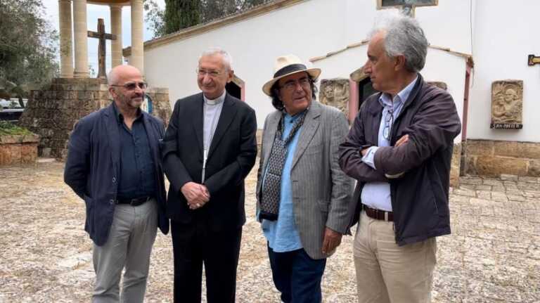 Al Bano a Molfetta per un concerto per la pace nella cattedrale di don Tonino Bello