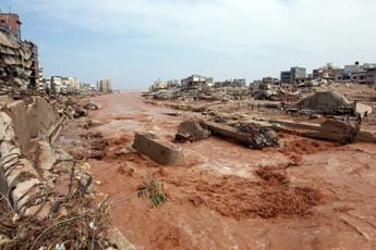 Alluvione Libia, bilancio inondazioni potrebbe arrivare a 20mila morti