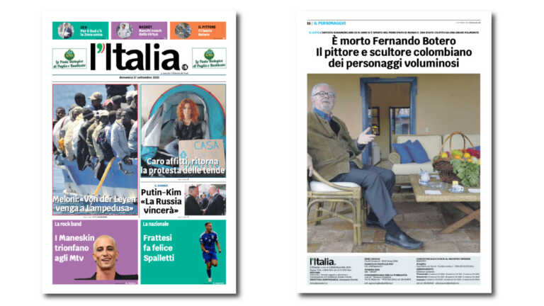 L’Italia del 24 settembre 2023
