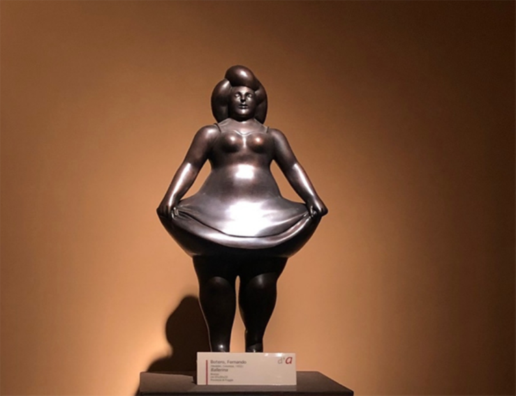 Con “La ballerina” un Botero anche a Foggia: a Palazzo Dogana l’opera dell’artista scomparso a 91 anni