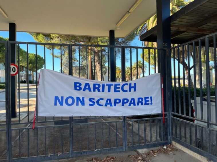 Baritech a Conserva, il 27 settembre nuovo tavolo in Regione: in ballo il futuro di 113 operai