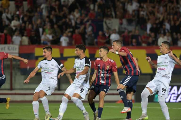Starita firma il gol dell’ex e regala un punto d’oro al Monopoli: 1-1 a Caserta nel recupero della prima giornata