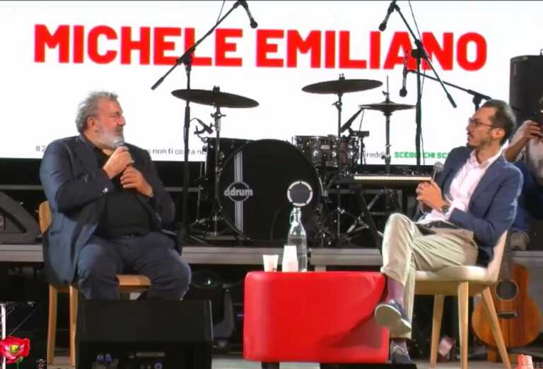 Emiliano alla festa del Pd: «Fitto pericoloso, Meloni lo fermi». E sul futuro: «Potrei tornare a fare il pm»