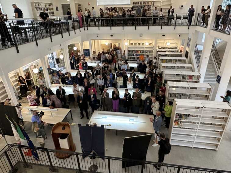Da ex palestra dismessa a luogo di cultura: inaugurata la nuova Biblioteca di Area economica dell’UniFg