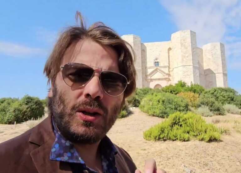 Il mio viaggio a… Castel del Monte, Pietro Armenti al maniero di Federico II e in giro per Barletta – VIDEO