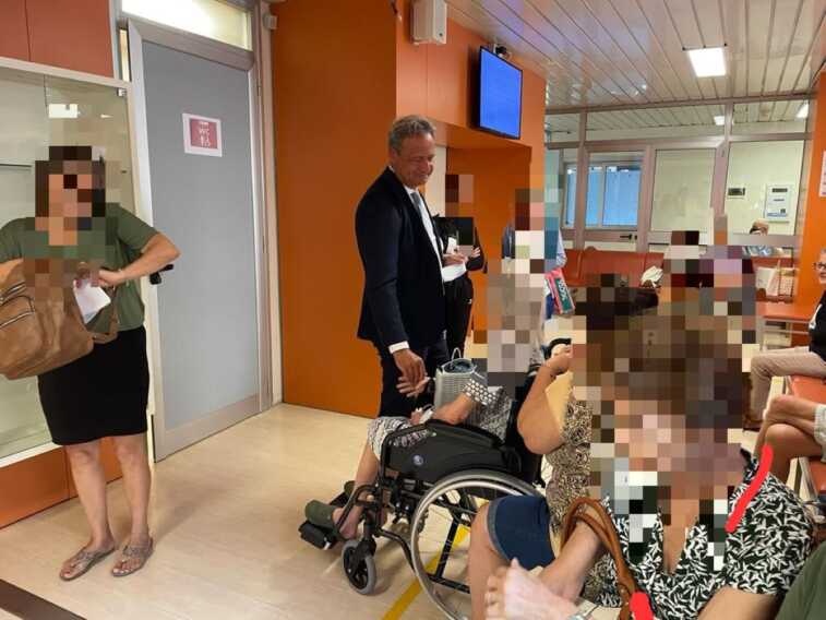 Ispezione di Pagliaro al polo oncologico del “Fazzi”: «Struttura efficiente, ma si può fare meglio» – VIDEO