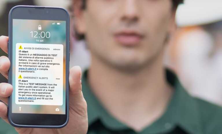 Nuovo sistema di allarme pubblico nazionale: via ai test di IT-alert in Puglia e Basilicata. Ecco come funziona – VIDEO