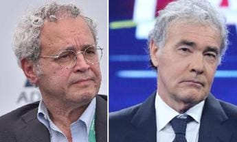 Mentana gela Giletti: “Perché sei andato via da La7”? Lui: “Vengo a dirtelo al Tg”
