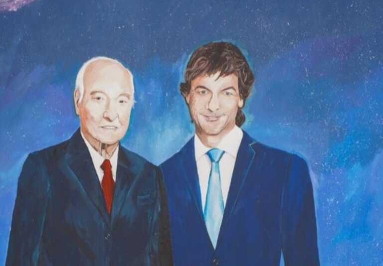 Valenzano, Alberto Angela ringrazia per il murales che lo ritrae con il padre Piero: «La scienza unisce» – VIDEO