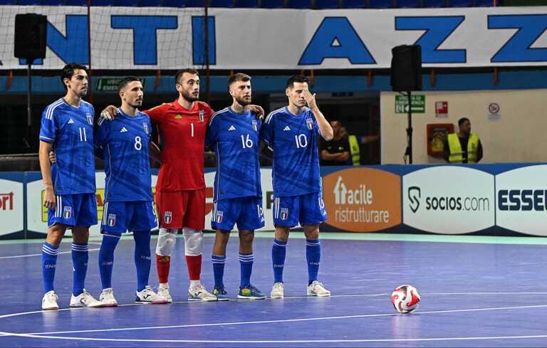 Futsal, la Nazionale riparte da Policoro: 17 convocati per la doppia sfida alla Repubblica Ceca