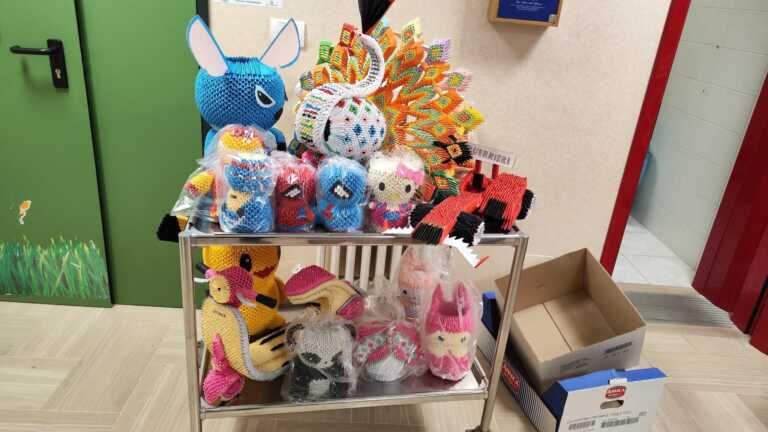 Origami giganti per i bimbi ricoverati a San Giovanni Rotondo: il dono dei detenuti del carcere di Trani