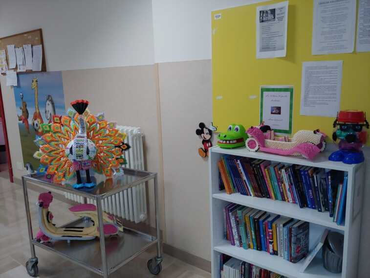 Galleria foto 'Origami giganti per i bimbi ricoverati a San Giovanni Rotondo: il dono dei detenuti del carcere di Trani' - foto 1