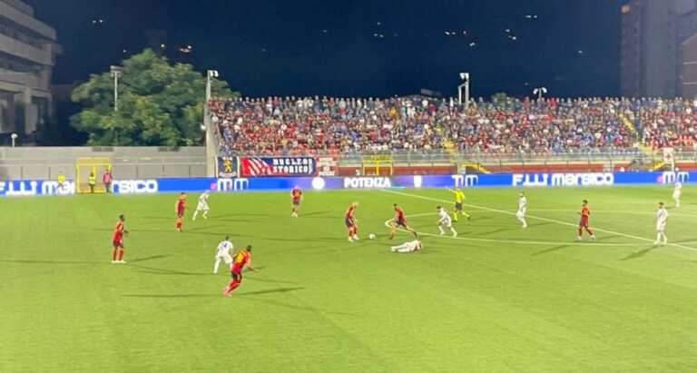 Tra Potenza e Brindisi decide il gol di Gagliano in pieno recupero: pugliesi sconfitti all’esordio in C