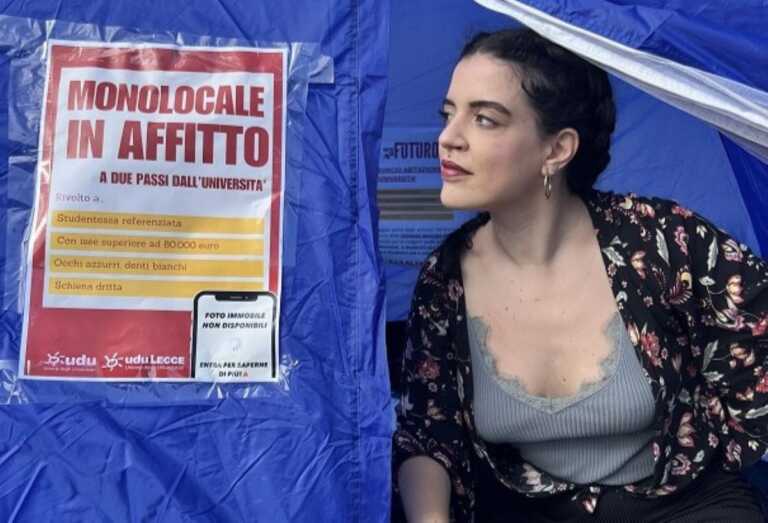 Lecce, matricole in tenda contro canoni alle stelle e contratti irregolari: «Basta con gli affitti in nero»