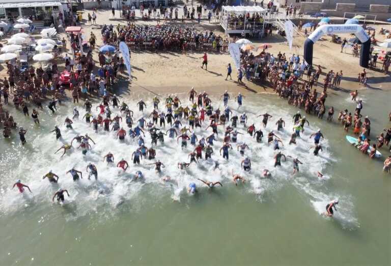 Spettacolo, adrenalina e record di iscritti alla Trani Triathlon Sprint 2023: si sono sfidati in 450
