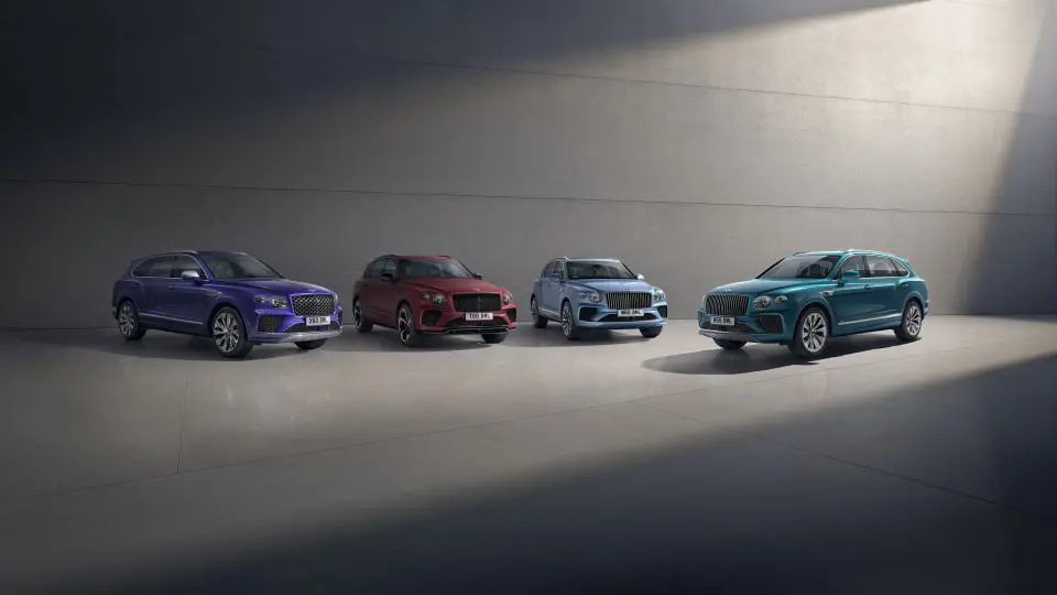 Bentley anuncia nuove caratteristiche per la gamma Bentayga