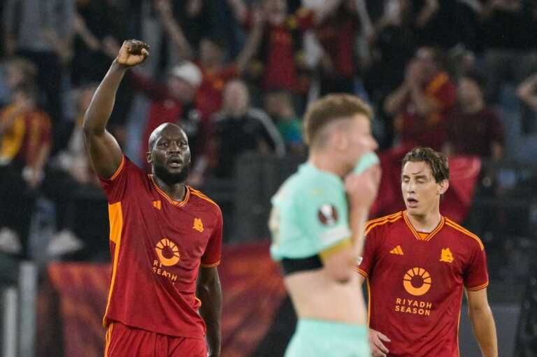 Galleria foto 'Roma-Slavia Praga 2-0, decidono Bove e Lukaku' - foto 1