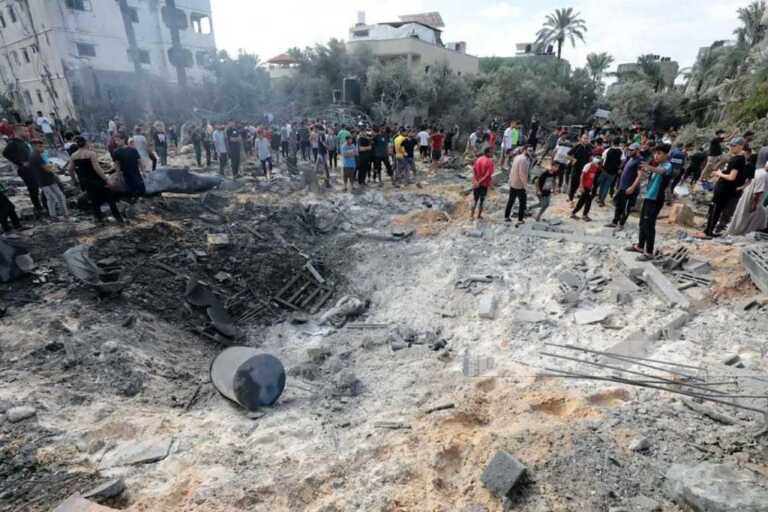 Galleria foto 'Medio Oriente, Israele “Colpiti 300 siti Hamas a Gaza”' - foto 1