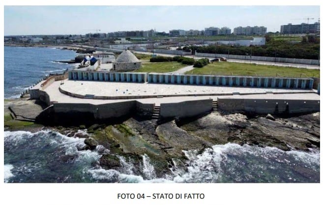 Galleria foto '“Il Trullo”, ecco la riqualificazione dell’ex lido a San Giorgio. Palone: «Una nuova economia del mare»' - foto 2