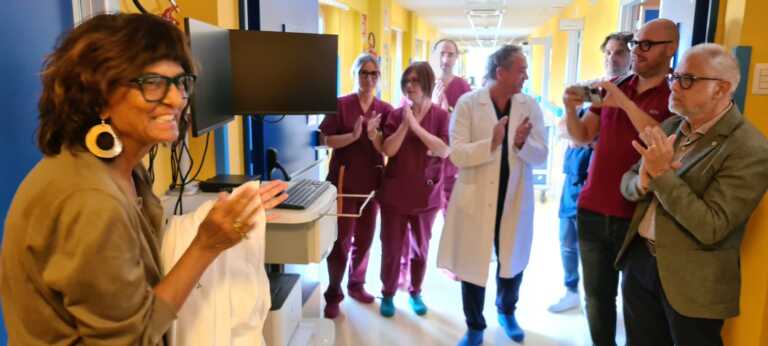 Galleria foto 'Solidarietà a Corato: donata un’apparecchiatura per test cardiorespiratorio da sforzo all’Umberto I' - foto 1