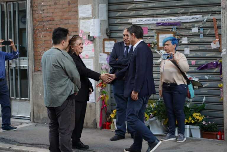 «Siamo con voi». Giuseppe Conte incontra i familiari di Franca Marasco, la tabaccaia uccisa Foggia