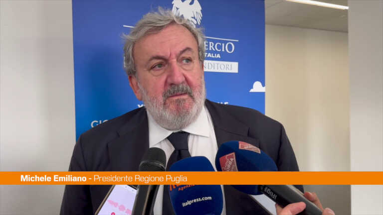 Emiliano a Fitto “Qui non circola un soldo, la misura è colma”