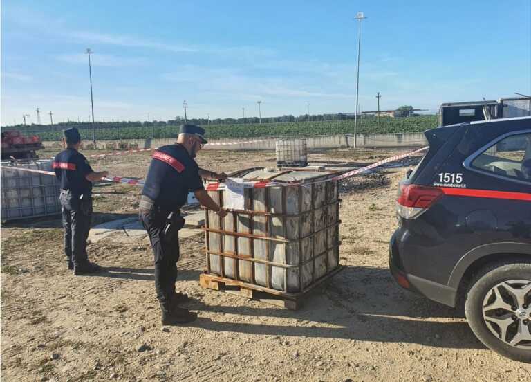 Scaricava acque reflue in un canale a Cerignola: denunciato il titolare di un’azienda