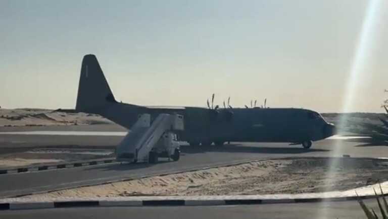 Gaza, partito da Brindisi il volo dell’Aeronautica con gli aiuti per la popolazione palestinese
