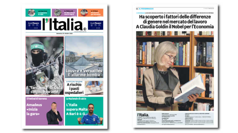 L’Italia del 15 ottobre 2023