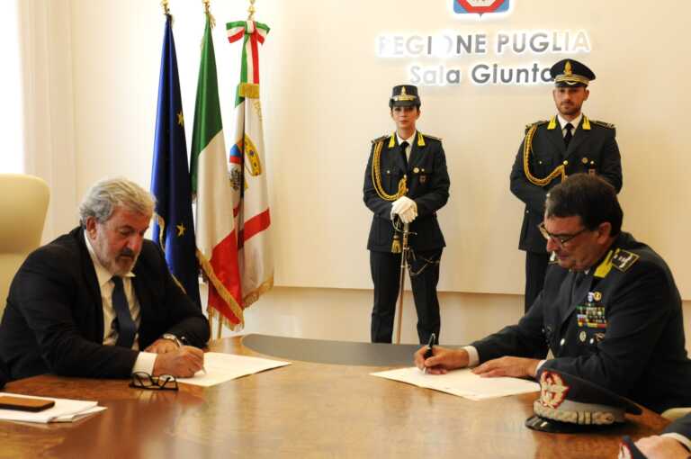Controlli sulla spesa sanitaria della Puglia: rinnovato l’accordo tra Regione e Guardia di finanza