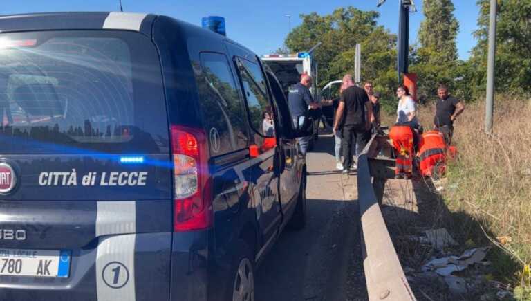 Lecce, donna investita da un’auto pirata: trasportata in codice rosso al “Fazzi”