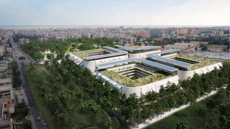 Bari, il Parco della Giustizia si presenta: aree verdi, ciclabili e spazi dignitosi
