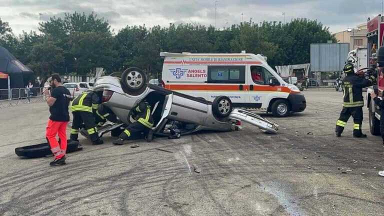 Lecce, giovani a lezione di mobilità responsabile: le conseguenze di un incidente