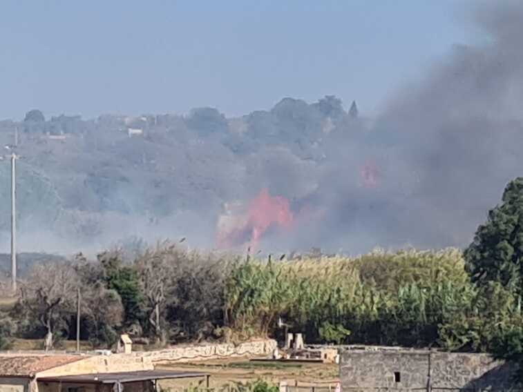 Fiamme a Santa Cesarea Terme: distrutti diversi ettari di vegetazione, evacuate alcune abitazioni