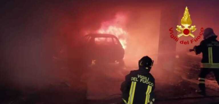 Torremaggiore, tre auto distrutte dalle fiamme nella notte. Indagini in corso