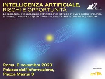 Galleria foto 'Intelligenza artificiale, rischi e opportunità: l’8 novembre evento Adnkronos' - foto 1