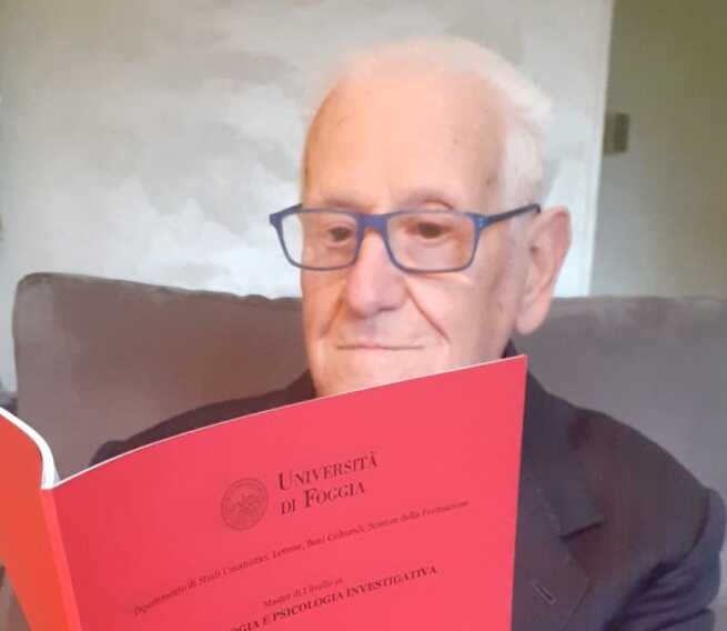 Foggia, a 91 anni Leonardo Altobelli si laurea per la 15esima volta: «Ora, però, mi fermo»