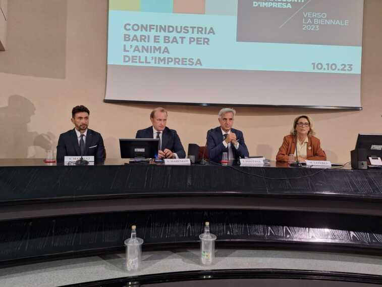 Confindustria, da Bari l’appello di Marenghi: «Subito investimenti e taglio del cuneo fiscale»