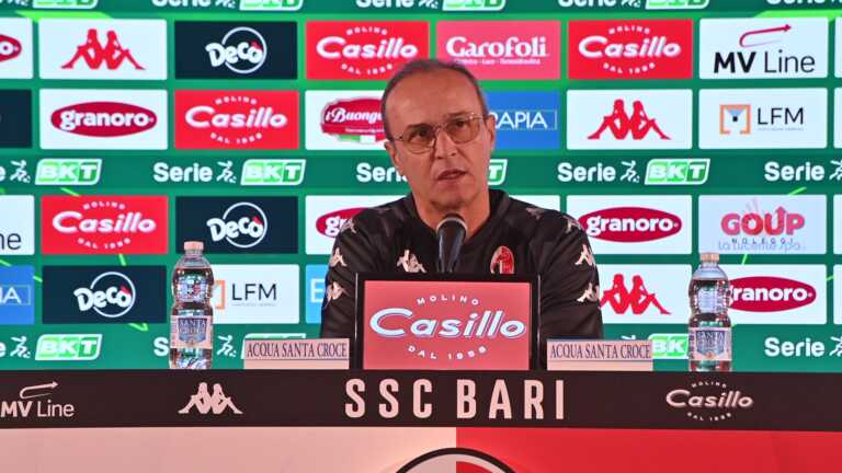 Il Bari verso la trasferta di Brescia, Marino: «Dobbiamo essere aggressivi»