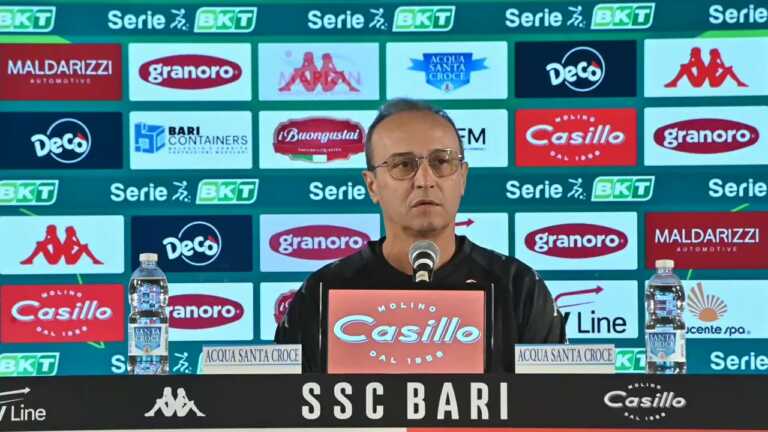 Bari, Marino presenta la partita contro il Modena: «Il nostro sarà un gioco più offensivo»